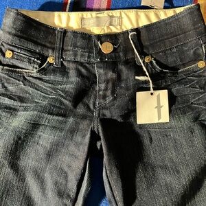 Bishop + Young Women's Dark Blue Skinny Jeans